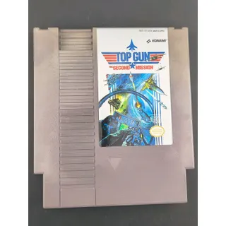 Photo of Top Gun The Second Mission Nintendo NES Authentic Konami Game Cartridge w/Sleeve