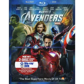Photo of The Avengers Blu-ray 2012 Robert Downey Jr Chris Evans Pre-owned NO SLIPCOVER