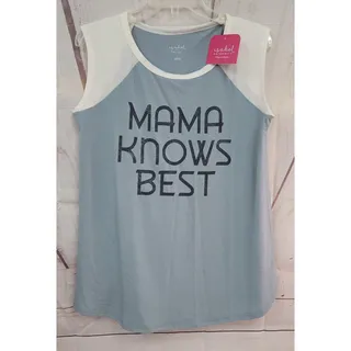 Photo of NWT Isabel Maternity Ingrid Isabel XL Mama Knows Best Graphic Tank Top