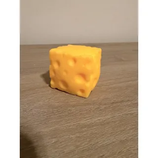 Photo of Cheese Cube Shaving Cream Squishy Stress Toy Sensory Fidget Soft Squeeze