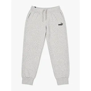 Photo of PUMA woman’s Gray Fleece Jogger Pants M Drawstring Pockets