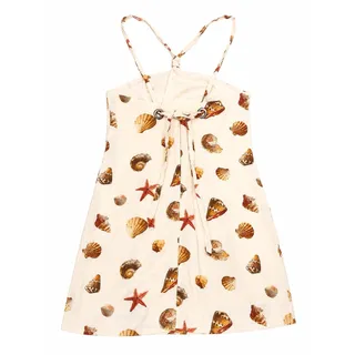 Photo of Wild Fable Women’s Linen Blend Seashell Print Mini Dress Size M