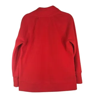 Photo of Tommy Hilfiger Sport Fleece Jacket Women’s Large Red Athletic Zip Up Logo