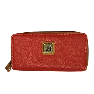 Photo of Stone Mountain Wallet Women’s Red Zip Around Multiple Compartment Everyday
