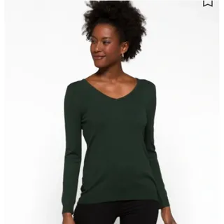 Photo of Love Ellie (L) Mia Back Detail Sweater - Stitch Fix Cozy Comfy Soft Cross X Top
