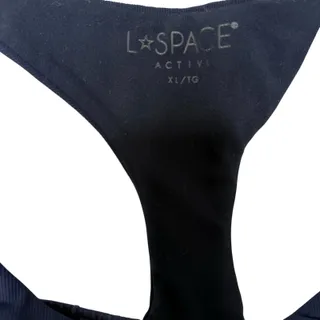 Photo of LSpace 2P Set Sports Bra Top XL w/Long Pants M |Blue |Womens