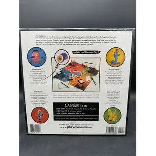 Photo of NIB Cranium The Game 4 Your Whole Brain 1998 Outrageous Game Board Sealed
