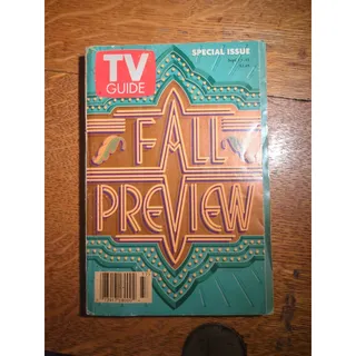 Photo of TV Guide SPECIAL ISSUE 1997 Issue #2320 September 13-19 Fall Preview Issue