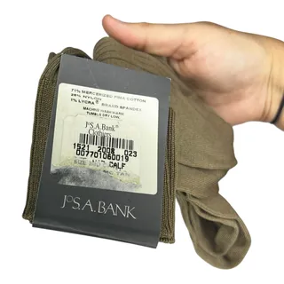 Photo of Joseph A Bank Mid-Calf Mercerized Pima Cotton Socks - Shoe Size 8-12