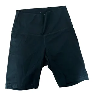 Photo of Everlane Perform Bike Shorts black high waist hidden pocket Small NWOT