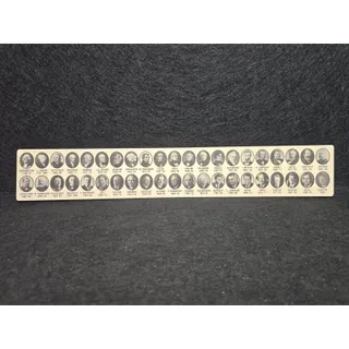 Photo of Vintage 1993 Presidents / Flags Ruler Atlas Pen Pencil Co. Made USA Historical