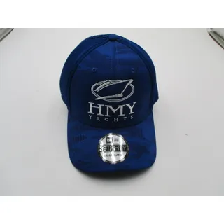 Photo of New Era HMY Yachts Hat Cap Fitted Mens L/XL Blue Mesh Camo Baseball 39THIRTY
