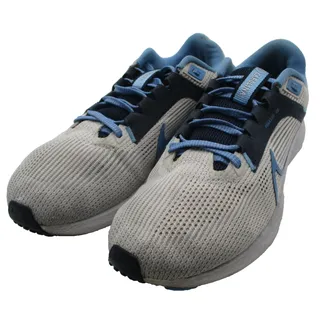 Photo of North Carolina Tar Heels Shoes Mens US 9 White Blue NCAA Nike Pegasus 40 Running
