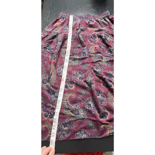 Photo of Vintage 80's Boston Travelers Paisley Skirt