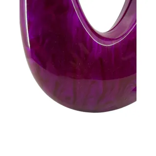Photo of Akira On My Vibe Acrylic Purse Marble Pink Purple Hardshell