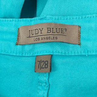 Photo of Judy Blue Aquamarine Slim Fit Jeans Flattering Slender it 88689