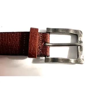 Photo of American Eagle Belt Studded Brown Genuine Leather Vintage Women's Wide Size M
