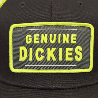 Photo of Dickies trucker hat black & neon green