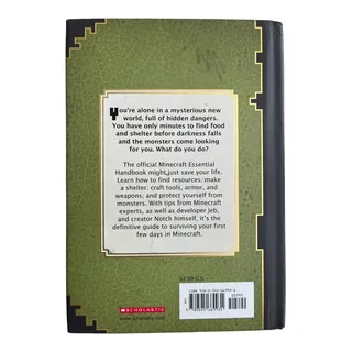 Photo of Minecraft Essential Handbook resources & crafting hardcover book