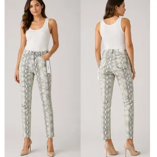Photo of Joe's Jeans the Luna high rise cigarette 31 Pristene Snake print NWT