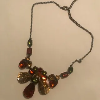 Photo of Chunky statement Necklace multiple Color acrylic