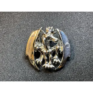 Photo of Silver Tone King Dragon Pendant
