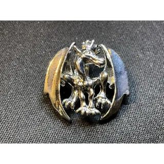 Photo of Silver Tone King Dragon Pendant