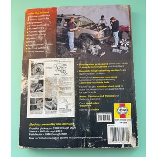 Photo of Haynes Repair Manual Nissan Pick-ups (1996-2004)