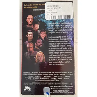 Photo of 1998 Star Trek Insurrection Movie on VHS Tape   