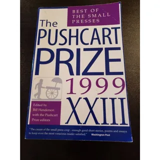 Photo of The Pushcart Prize XXIII 1999 Best of the Small Presses 1999, Paperback