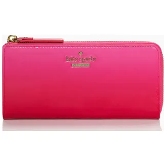 Photo of Kate Spade PWRU4190 Cedar Street Ombre Nisha Zip Wallet PINK OMBRE Like New