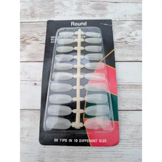 Photo of Sossi Tree Nail Round 20 Tips in 10 Different Sizes - New (Packaged Damage)
