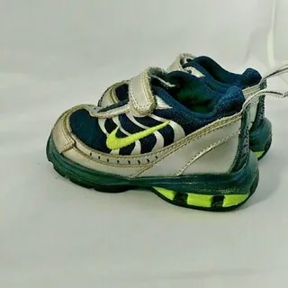 Photo of Nike Reax Toddler Shoes Blue Grey Green - 325236-431 - Size 5C