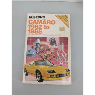Photo of Chilton's Repair & Tune-Up Guide Camaro 1982-1985 All US & Canadian Models