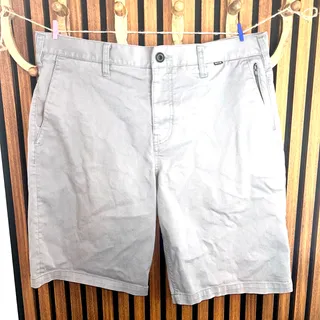 Photo of Nike x Hurley Dri-FIT Hybrid Shorts Mens 36 Gray Stretch Surf Golf everyday