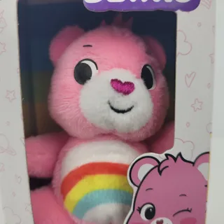 Photo of Care Bears Cheer Bear 3 Inch Mini Plush Collectible Pink Rainbow