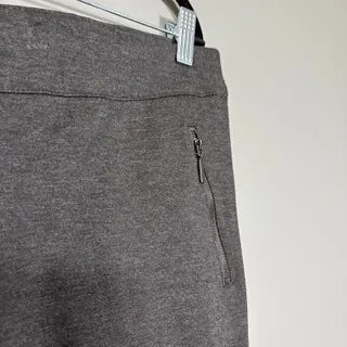 Photo of Lane Bryant Pants Charcoal Gray Tapered Leg Pull On - Women's Plus Size 14/16