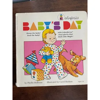 Photo of RARE Vintage Colorforms book