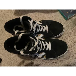 Photo of Vans womens 6 hightop cheetah print shoes
