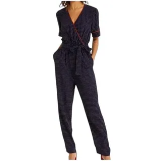 Photo of Draper James Women’s Blue Red Jumpsuit Size Medium