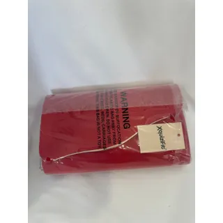 Photo of Formal Evening Clutch Purses with Detachable Chain for Women Faux Suede- Red