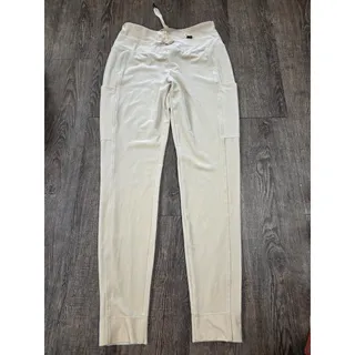 Photo of LYSSE Eggnog Creamm Lysse Nook Velvet Jogger Pants Hoodie XS Track Suit Set