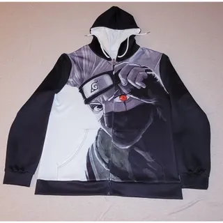 Photo of Naruto Kakashi Hatake Graphic Hoodie Sweatshirt Size 2XL