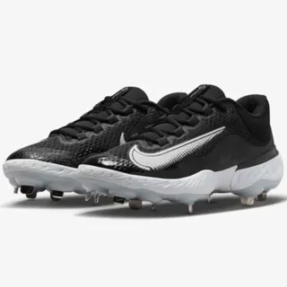 Photo of Nike Alpha Huarache 4 Keystone Baseball Cleats Black White DJ6521-001 Men 7 W8.5
