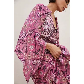 Photo of New Free People Jen's Pirate Booty Baroque Hyacinth Gown $286 X-SMALL Pink
