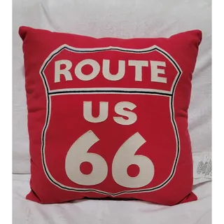 Photo of Route 66 16x16 Decorative Pillow