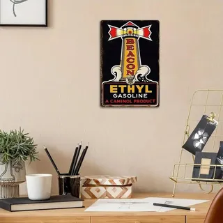 Photo of Tin Sign • Petroliana • Bruin Products Pennsylvania Petroleum • Butler Oil Co.