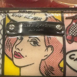 Photo of Kate Spade Vibrant Pop Art Pouch Clutch