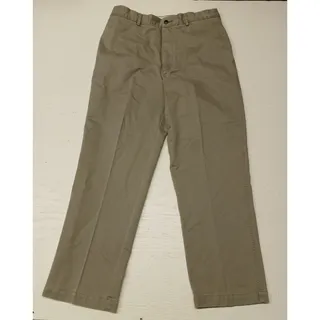 Photo of Roundtree & Yorke (34x30) Beige Vintage Wide Leg Khaki Pants