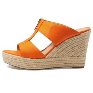 Photo of Michael Kors Bradley Women's Mule Apricot Size 8 M